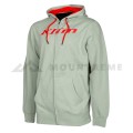 Bluza SHADOW ZIP UP HOODIE Slate Gray - Fiery Red.jpeg