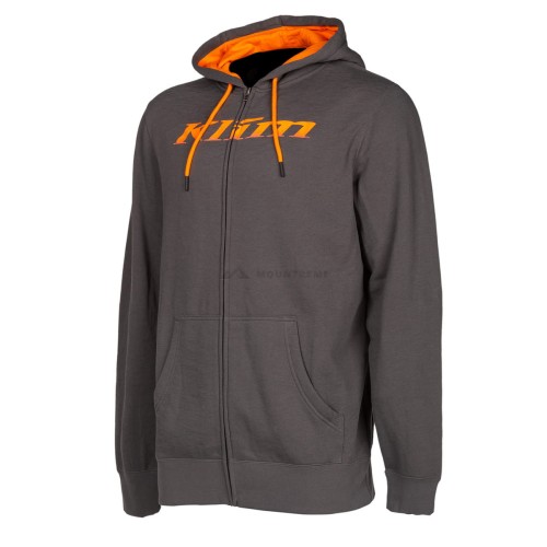 Bluza SHADOW ZIP UP HOODIE Asphalt - Strike Orange.jpeg