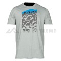 Koszulka KLIM SQUAD SS T Heathered Grey - Electric Blue Lemonade.jpeg