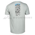 Koszulka KLIM SQUAD SS T Heathered Grey - Electric Blue Lemonade2.jpeg