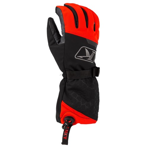 Rękawice POWERXROSS GAUNTLET Black - Fiery Red.jpeg