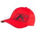 Czapeczka KLIM RIDER HAT DELTA Fiery Red - Black.jpeg
