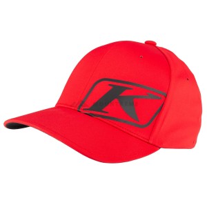 Czapeczka KLIM RIDER HAT DELTA Fiery Red - Black