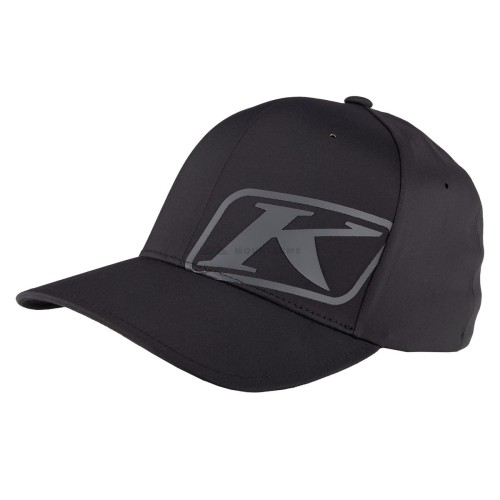 Czapeczka KLIM RIDER HAT DELTA Black - Asphalt.jpeg