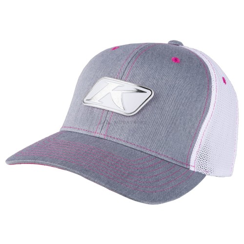 Czapeczka ICON SNAP HAT Grey - White.jpeg