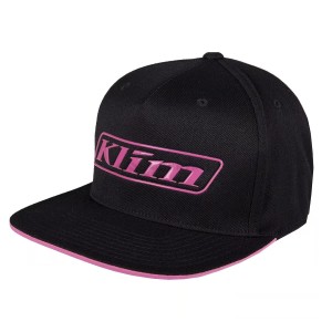 Czapeczka z daszkiem KLIM SLIDER HAT Black - Knockout Pink