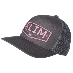 Czapeczka KLIM OCTANE HAT Asphalt -Knockout Pink