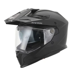 KASK KAPPA KV33 SOLID ENDURO DUAL OFF ROAD Z SZYBĄ I BLENDĄ CZARNY MATT (HOMOLOGACJA ECE 22R06)