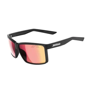Okulary przeciwsłoneczne KLIM CHASSIS SUNGLASSES Matte Black - Smoke Red Mirrored