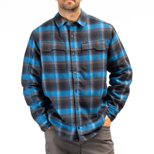 Koszula flanelowa KLIM BRIDGER FLEECE LINED FLANNEL SHIRT Imperial Blue - Dress Blues
