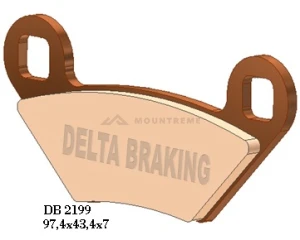 Klocki hamulcowe do POLARIS SPORTSMAN XP/SCRAMBLER Delta Braking