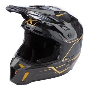 Kask KLIM F3 CARBON PRO HELMET ECE Forged Gold Vein