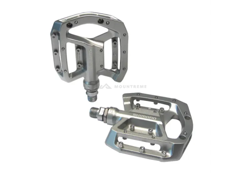 Pedały platformowe, srebrne SHIMANO PD-GR500