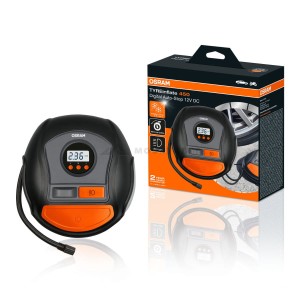 Cyfrowy kompresor do opon ze zwijanym kablem OSRAM OTI450