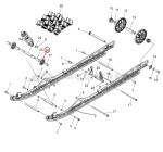 Koło wózka (małe) do skutera śnieżnego POLARIS RMK, AXYS, KHAOS 