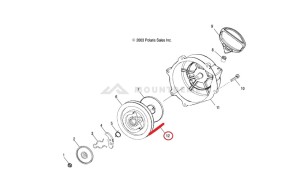 Linka szarpaka do skutera śnieżnego POLARIS Nr 3040169