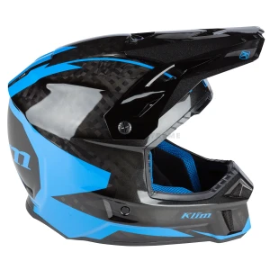 Kask KLIM F3 CARBON HELMET ECE Ripper Electric Blue Lemonade