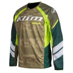 Koszulka off-road Dakar Jersey Vivid Sage, brązowo-zielona 
