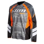 Koszulka off-road Dakar Jersey Striking, szaro-pomarańczowa 