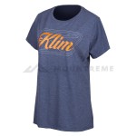 Koszulka KLIM KUTE CORP SS T WOMAN Navy Frost - Strike Orange