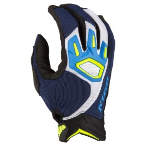 Rękawice KLIM DAKAR GLOVE Kinetik Blue