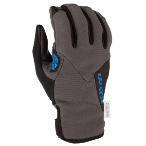 Rękawice KLIM INVERSION GLOVE Asphalt - Electric Blue Lemonade