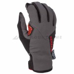 Rękawice KLIM INVERSION GLOVE Asphalt - High Risk Red