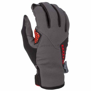 Rękawice KLIM INVERSION GLOVE Asphalt - High Risk Red