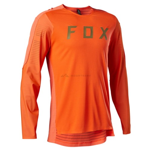 Koszulka rowerowa FOX FLEXAIR PRO LS Fluo Orange.jpg