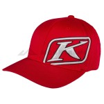 Czapeczka KLIM RIDER HAT Red - White
