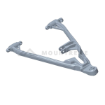 Wahacz 36" dolny prawy do skutera śnieżnego POLARIS 800 850 KHAOS Srebrny