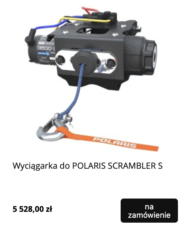 Wyciągarka do Polaris Scrambler S