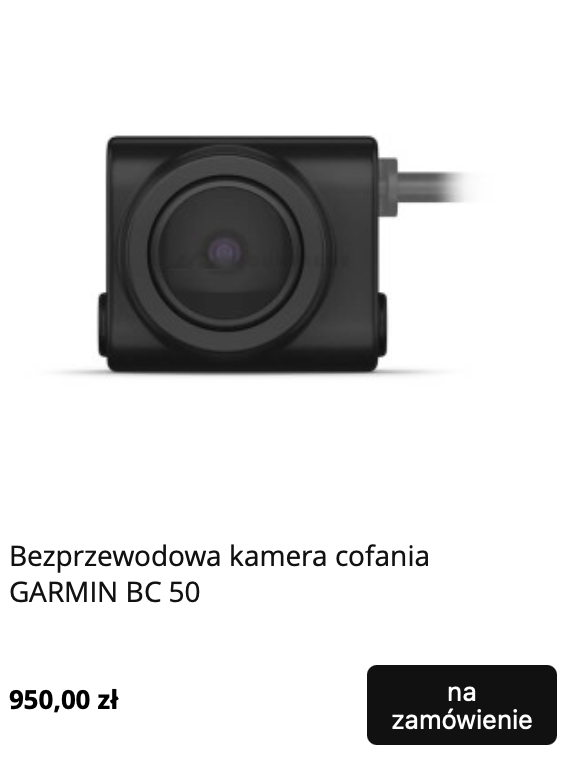 Bezprzewodowa kamera cofania do quada