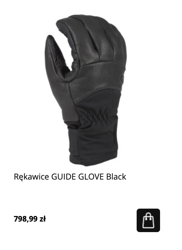 Rękawice wytrzymałe do jazdy quadem