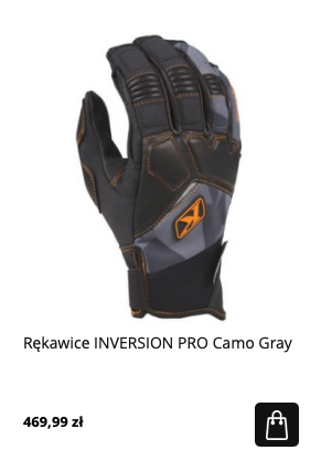 Rękawice do jazdy quadem Pro Camo szare